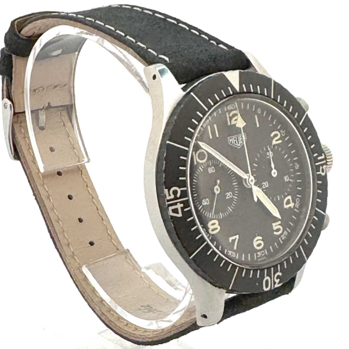Heuer Montre Militaire Pilote de Chasse Bund Luftwaffe