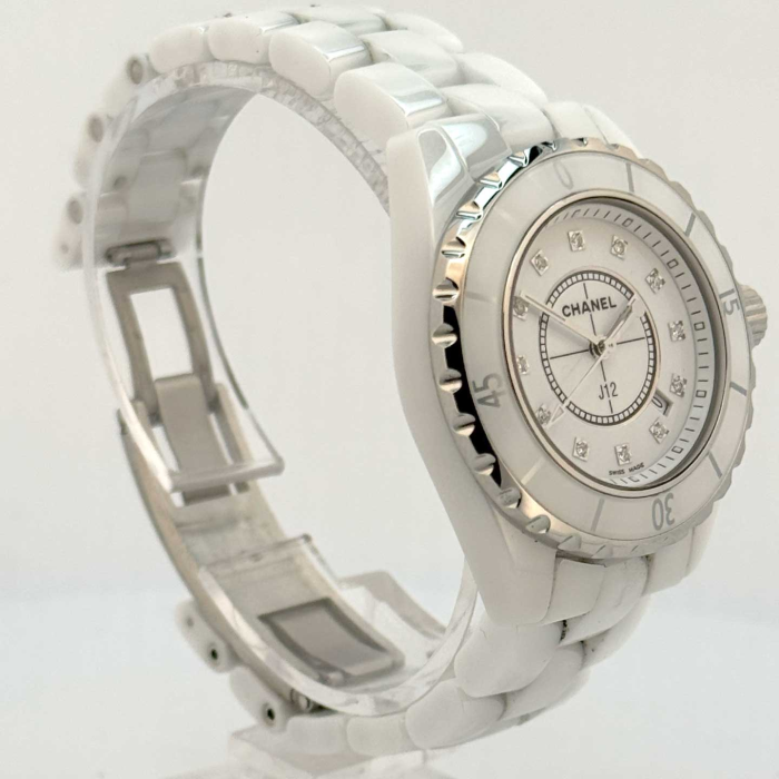 Chanel J12 Petit Modèle Blanc Cadran Diam