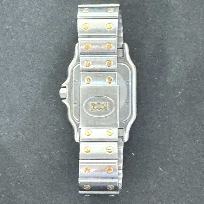 Cartier Santos Galbée Gold Two Tones