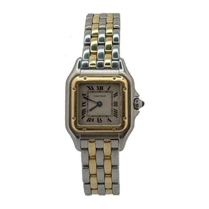 Cartier Panthère Or & Acier 2 rangs Or