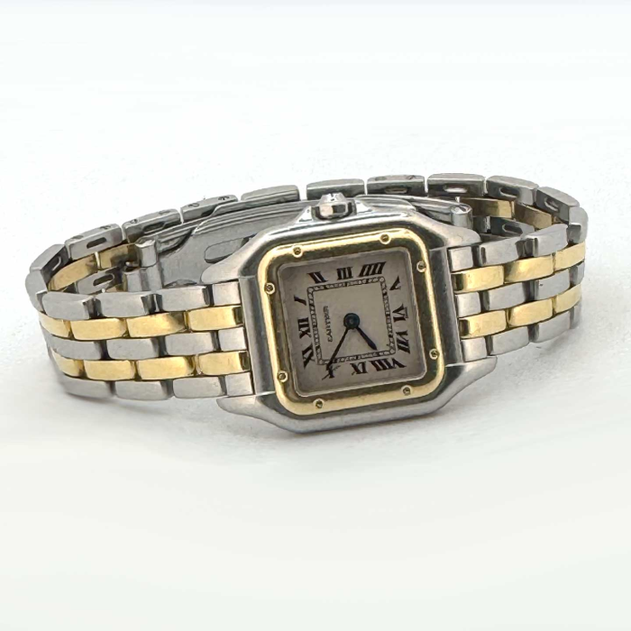 Cartier Panthère Or & Acier 2 rangs Or
