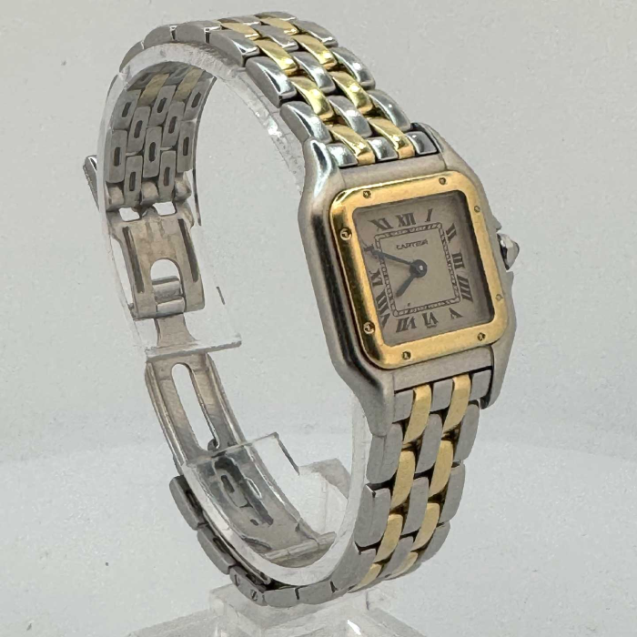Cartier Panthère Or & Acier 2 rangs Or
