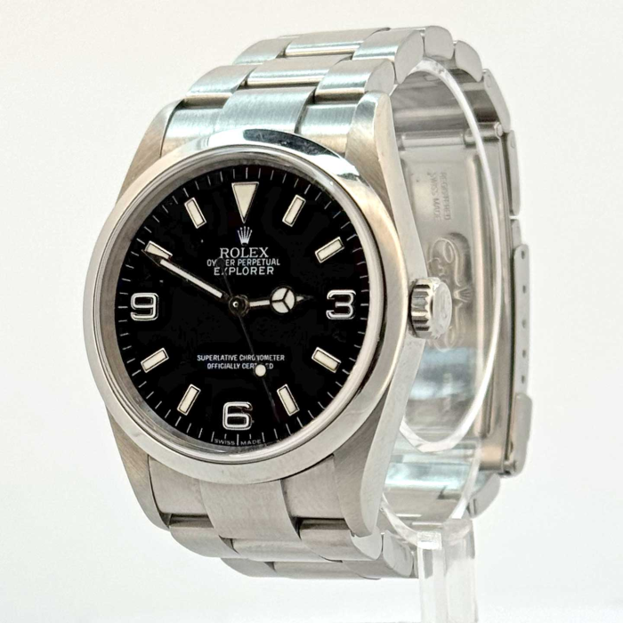 良品114270 ROLEX EXPLORER1 ロレックス エクスプローラ1 Rolex Explorer I 114270 Full Set Pre-Owned 2009 – 36 mm