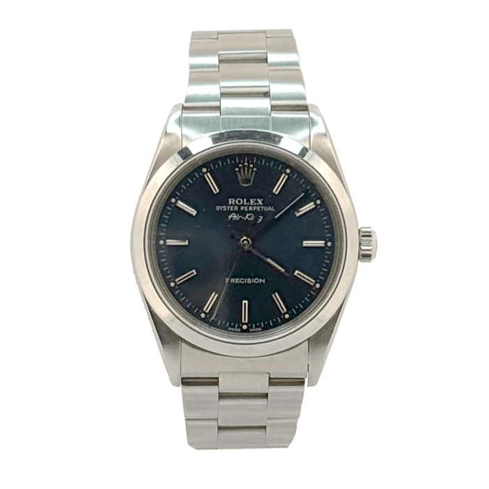 Rolex AirKing 34 Cadran Noir Saphir COSC