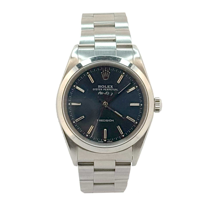 Rolex AirKing 34 Cadran Noir Saphir COSC