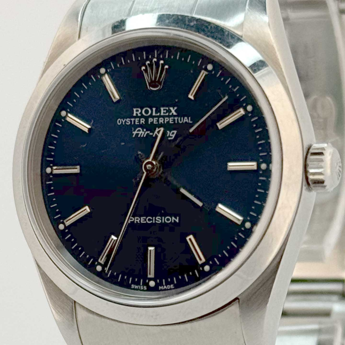 Rolex AirKing 34 Cadran Noir Saphir COSC