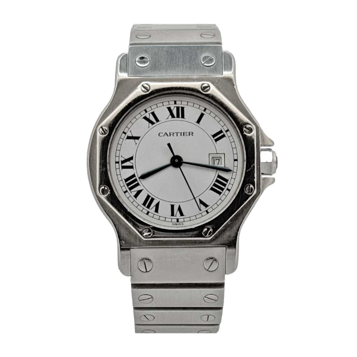 Cartier Santos Octagonal 31 mm Stainless Steel