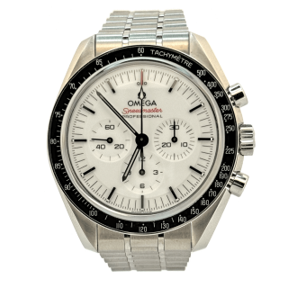Omega Omega Speedmaster Moonwatch White Dial Daniel Craig Full-Set