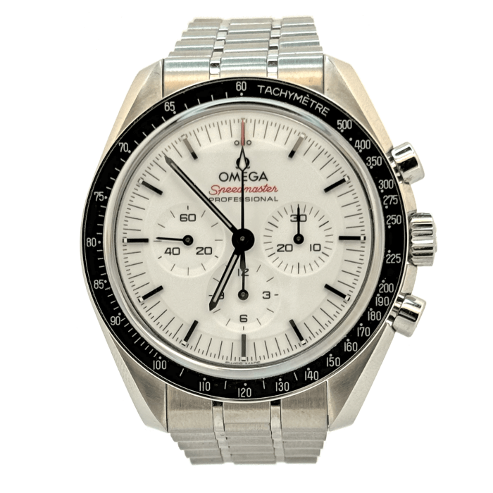 Omega Speedmaster Daniel Craig White Step Dial