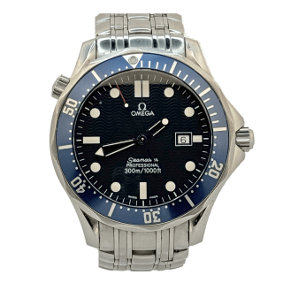 Seamaster 300 Blue Quartz Stainless Steel