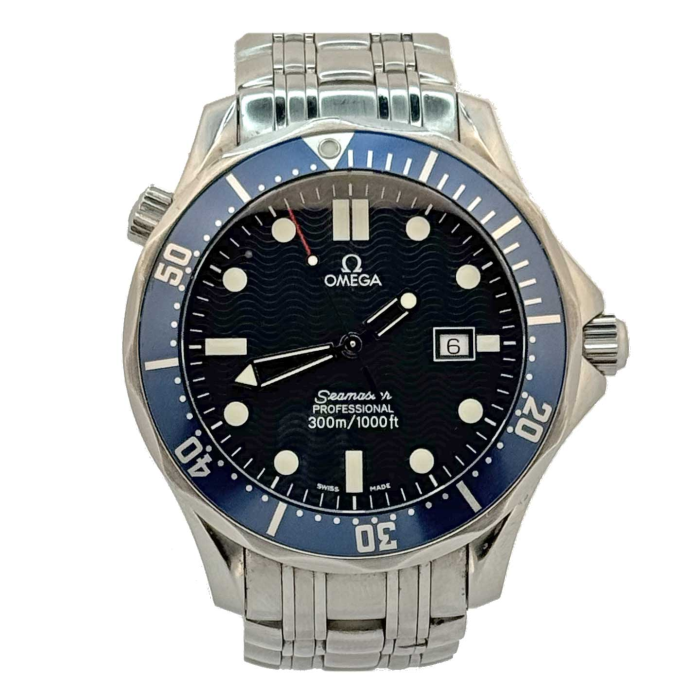 Omega Seamaster 300 Blue Quartz Stainless Steel