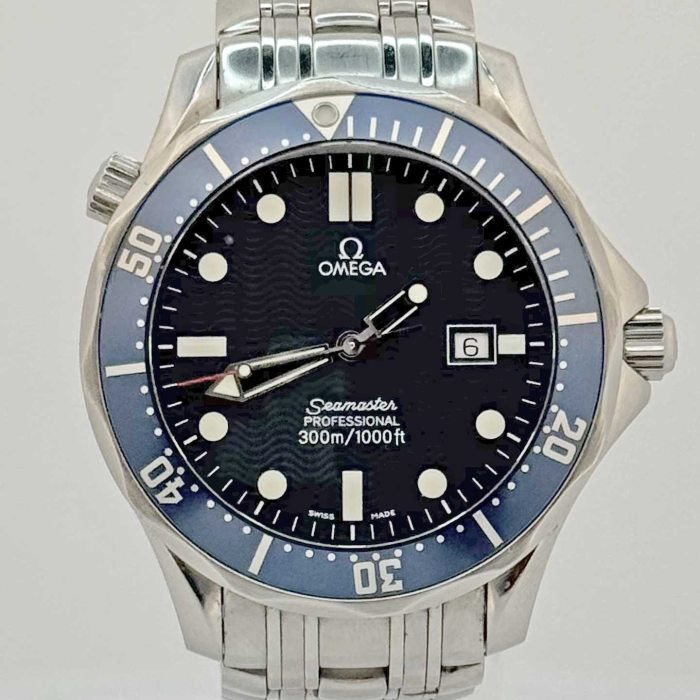 Omega Seamaster 300 Blue Quartz Stainless Steel