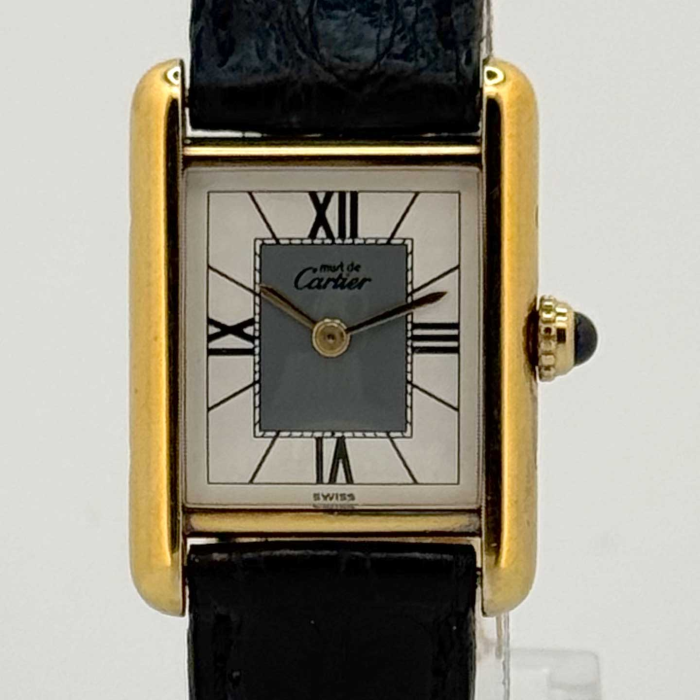 Cartier Tank Must Art Déco Vermeil