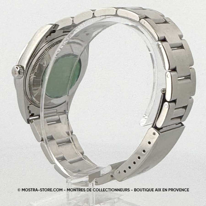 Rolex airking 34 saphir rose dial