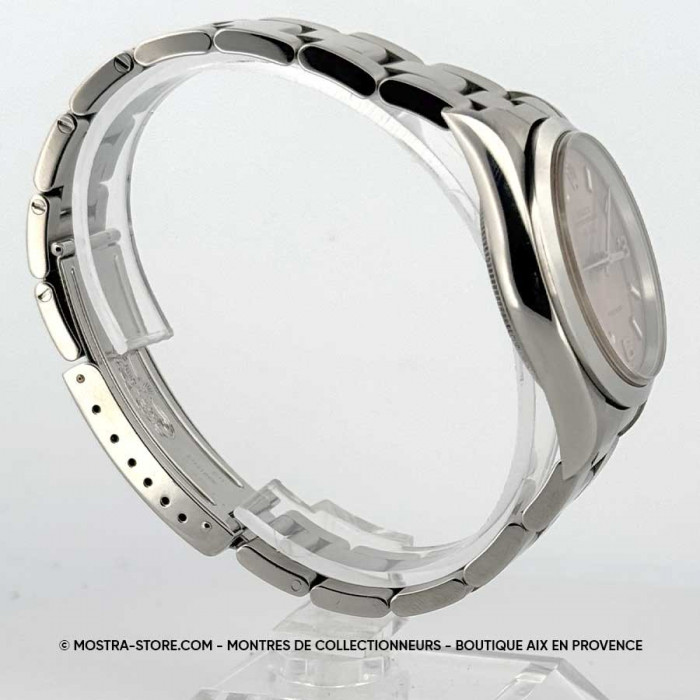 Rolex airking 34 saphir rose dial