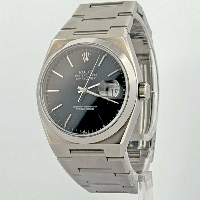 Rolex Oysterquartz Datejust First Edition black Dial