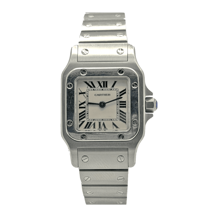 Cartier Santos Galbée Acier