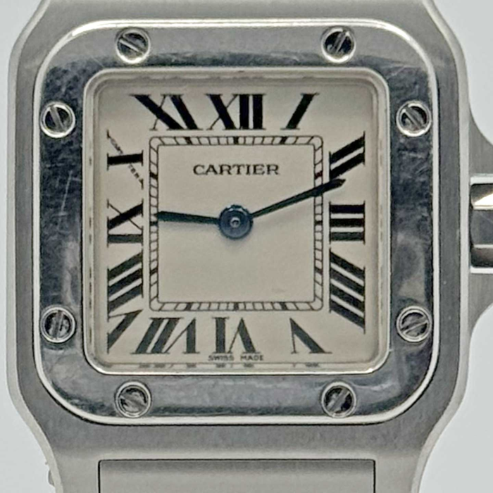 Cartier Santos Galbée Acier