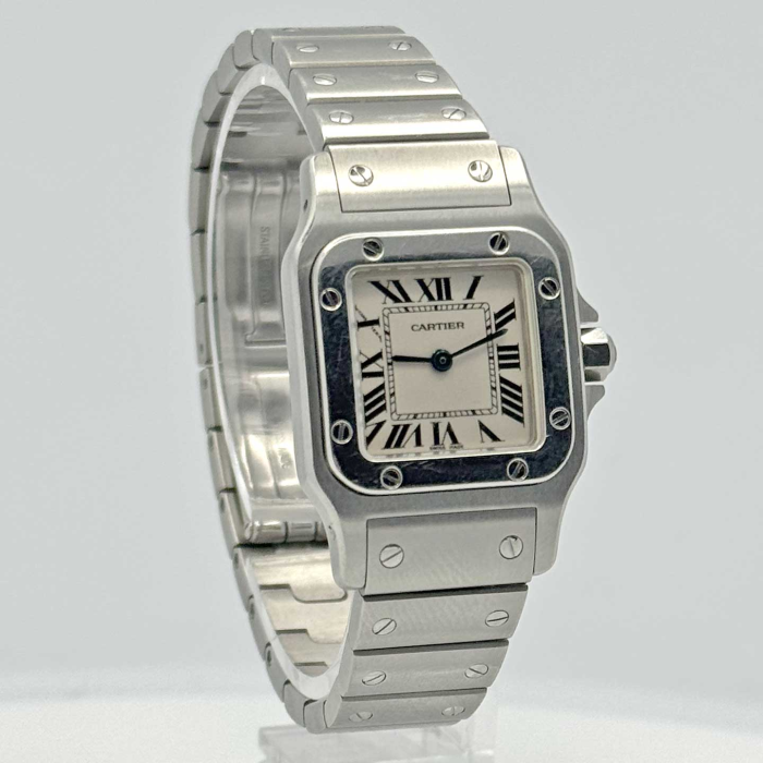 Cartier Santos Galbée Acier