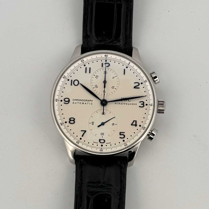 IWC IWC Portugieser Chronograph blue index