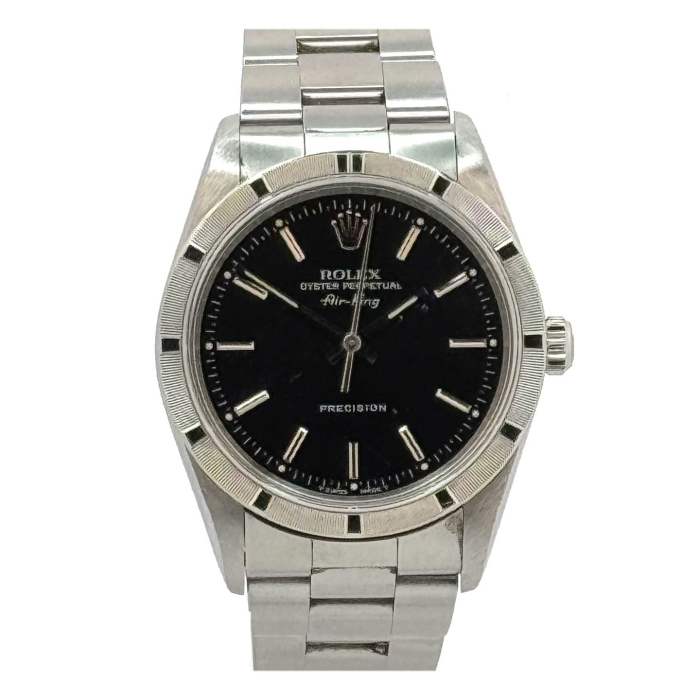 Rolex Airking 34 Precision Cadran Noir Tritium