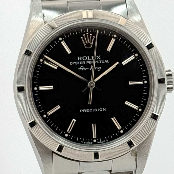Rolex Airking 34 Precision Cadran Noir Tritium