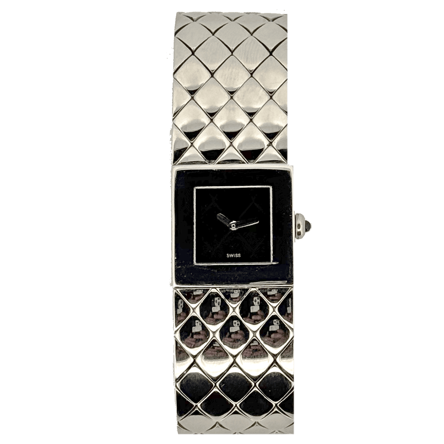 Chanel Matelassée H0009 vintage Pre-Owned 2002 Lady Stainless-Steel
