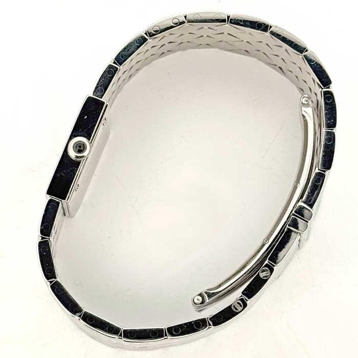 Chanel Matelassé Steel Black Dial