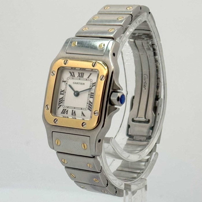 Cartier Santos Galbée Lady Two Tones