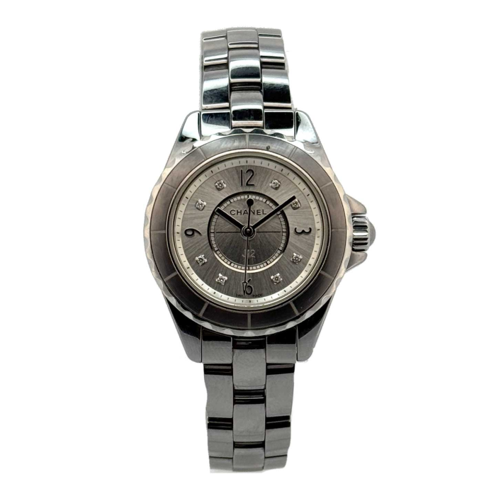 Chanel J-12 Chromatic Titanium & Diamonds