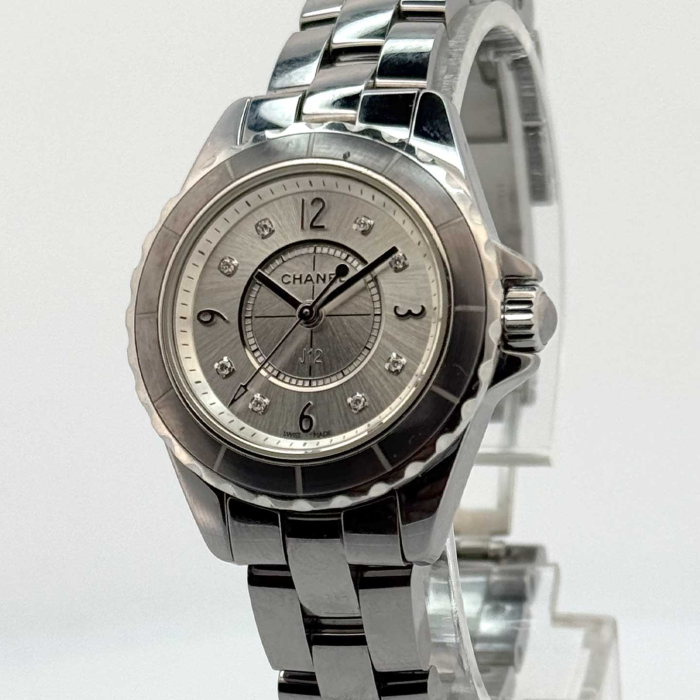 Chanel J-12 Chromatic Titanium & Diamonds