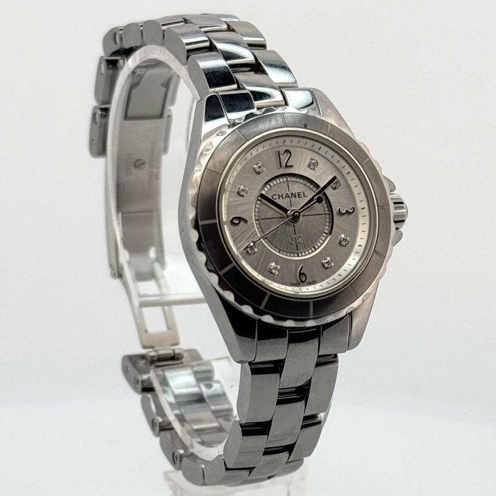 Chanel J-12 Chromatic Titanium & Diamonds