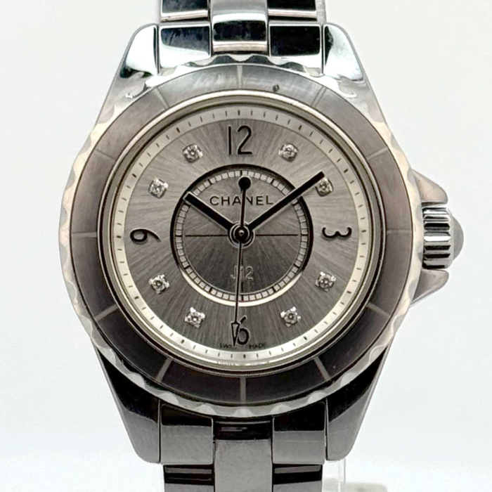 Chanel J-12 Chromatic Titanium & Diamonds