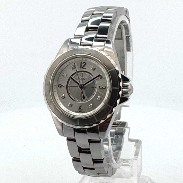 Chanel J-12 Chromatic Titanium & Diamonds
