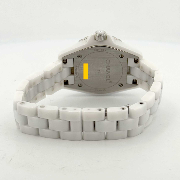 Chanel Chanel J12 White 29 mm, 8 Diamonds