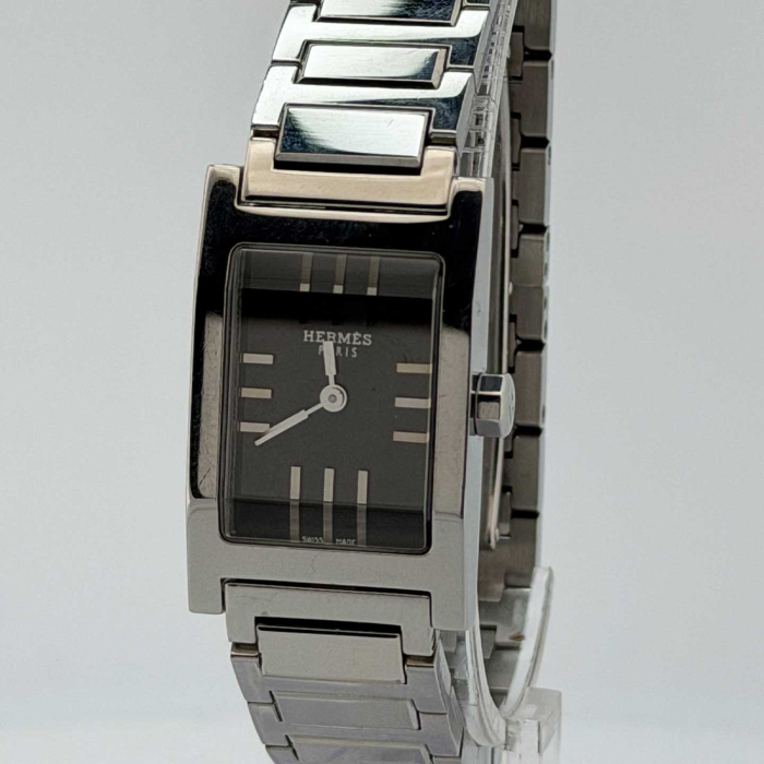 Hermès Tandem TA1.210 steel Pre-Owned ladies' watch