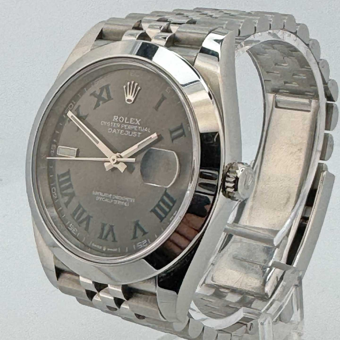 Rolex Datejust Wimbledon Acier
