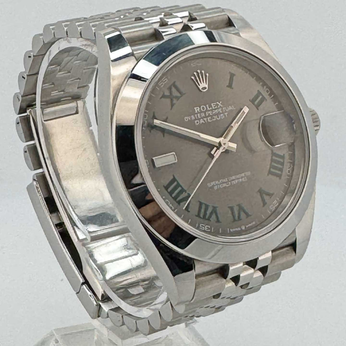 Rolex Datejust Wimbledon Acier