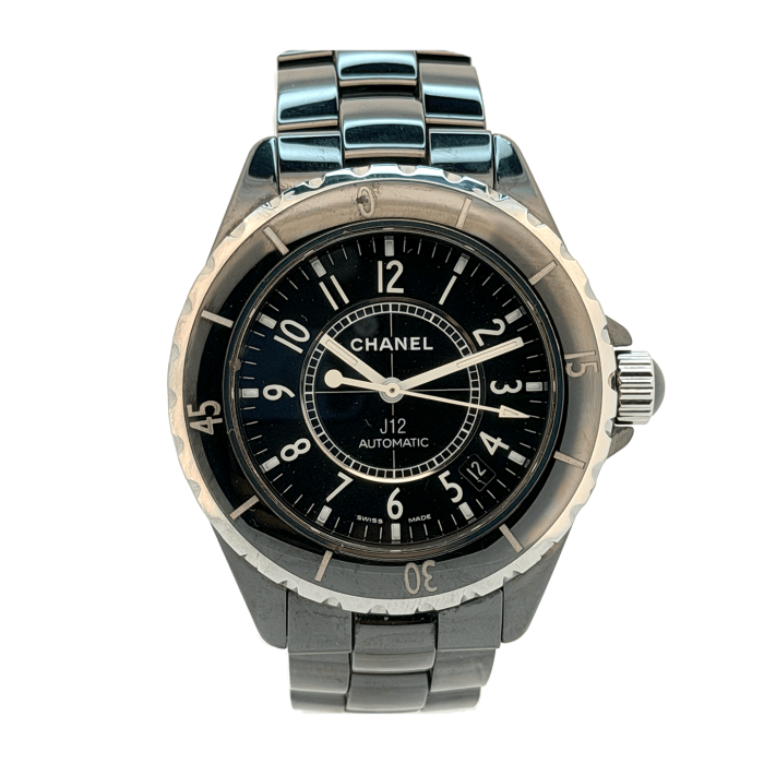 Chanel J-12 Automatic Black Dial