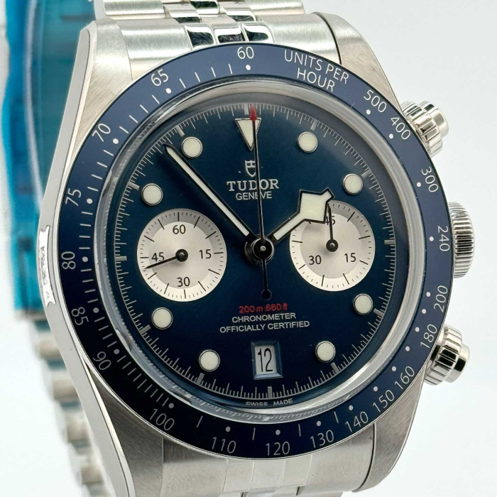 Tudor Black Bay Chrono Tudor Blue NOS