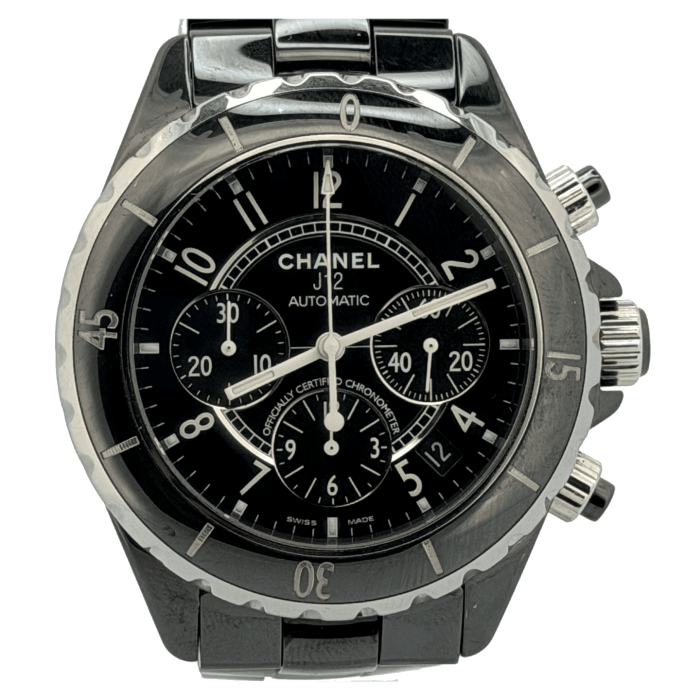 Chanel Chronographe J-12 Automatique Ceram Noir