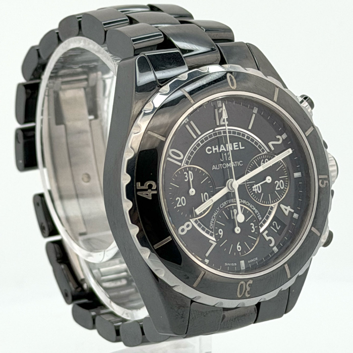 Chanel Chronographe J-12 Automatique Ceram Noir