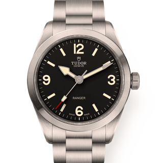Tudor Ranger Acier 39 Cadran Noir