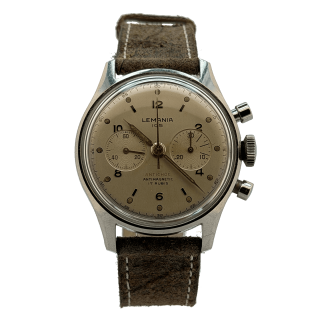 Lemania Chronographe 105 bi-compax 50's