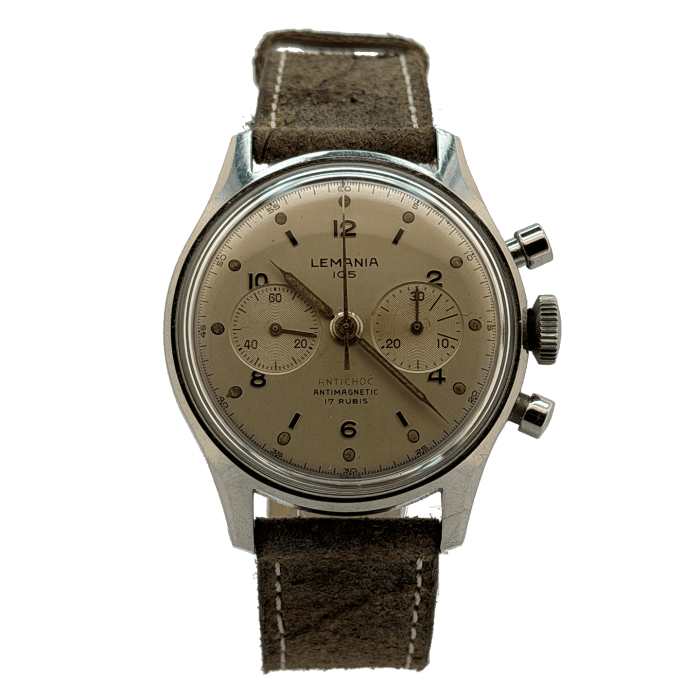 Lemania Chronograph 105 Bi-Compax