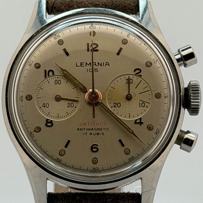 Lemania Chronograph 105 Bi-Compax