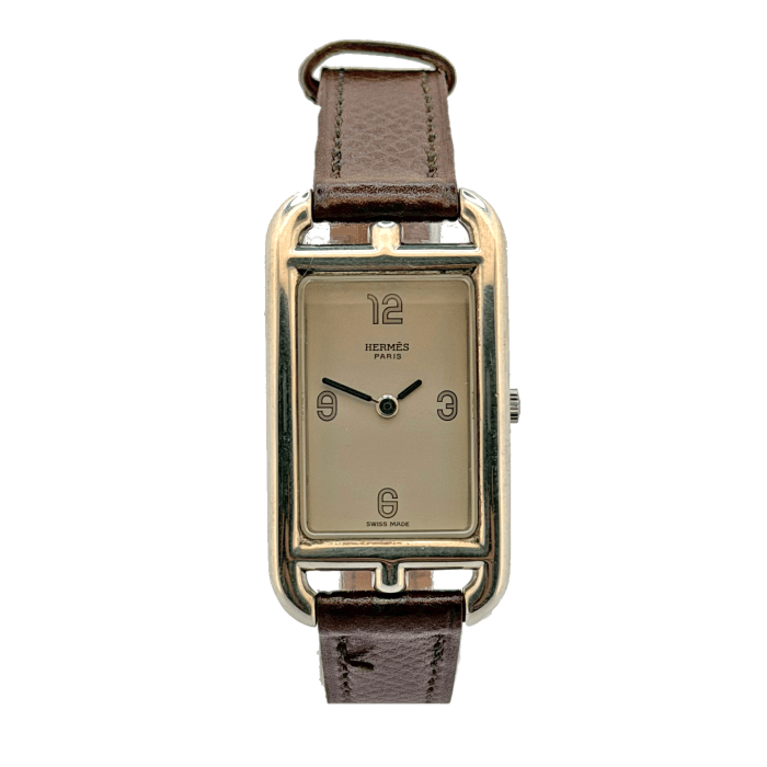 Hermes Nantucket Lady Watch white Dial