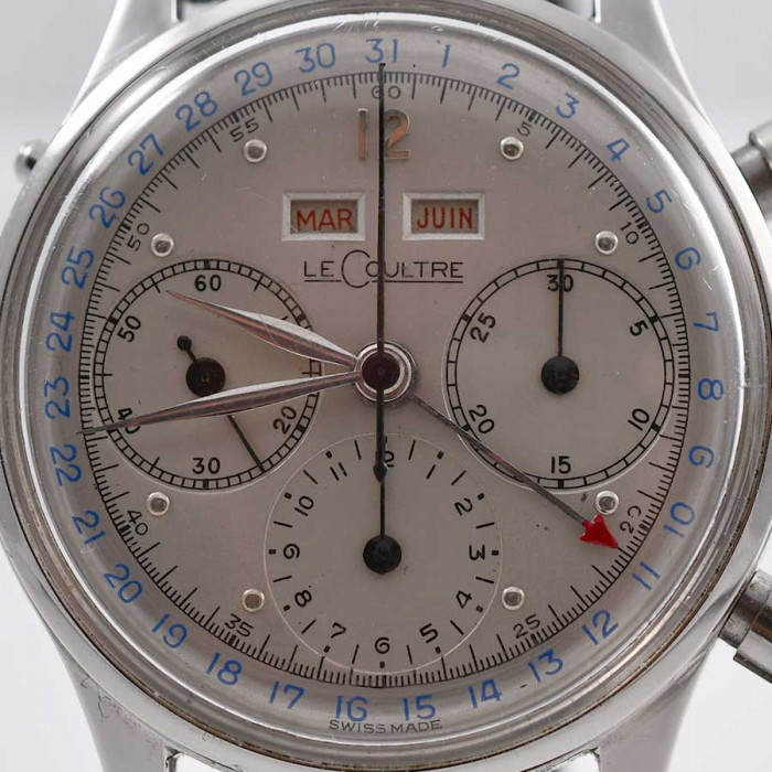 Jaeger Lecoultre overseas dato-compax triple quantième