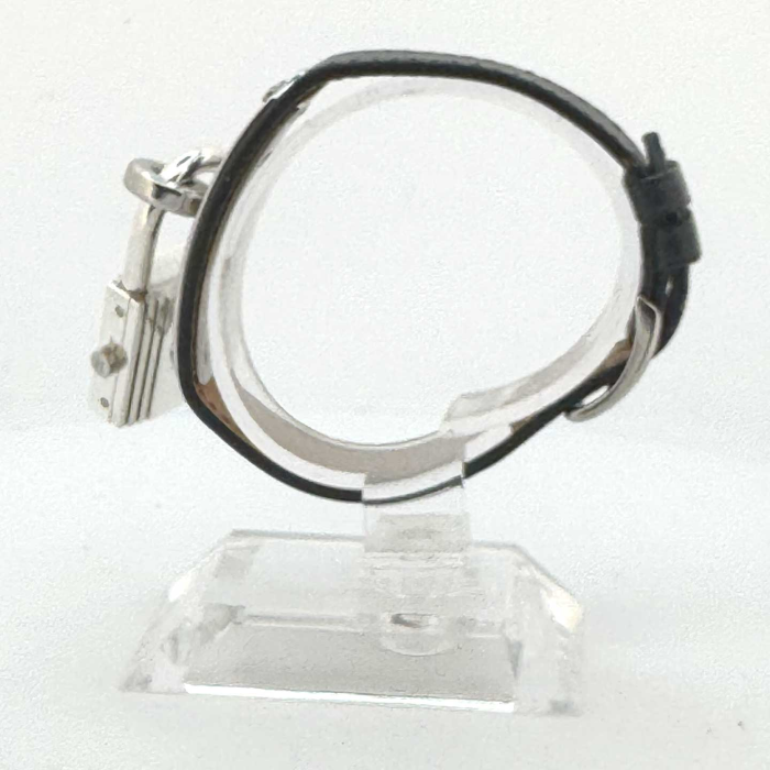 Hermes Kelly Cadenas Argent 925 avec cadran Argenté