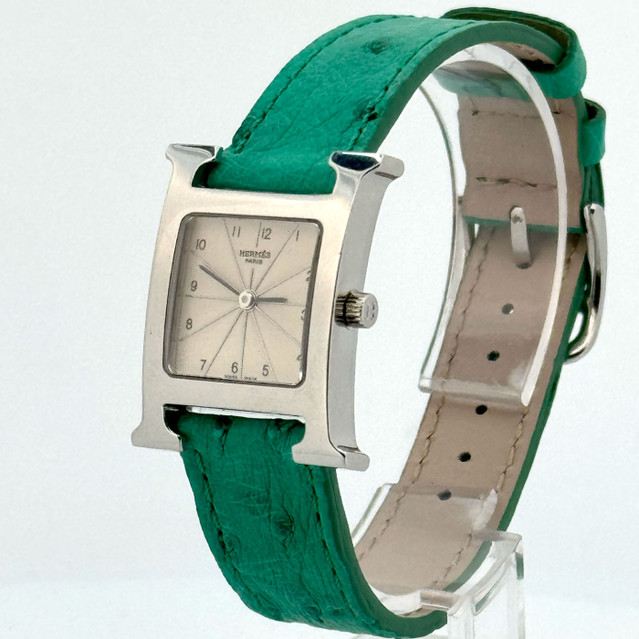 Hermes Heure H White Sun dial
